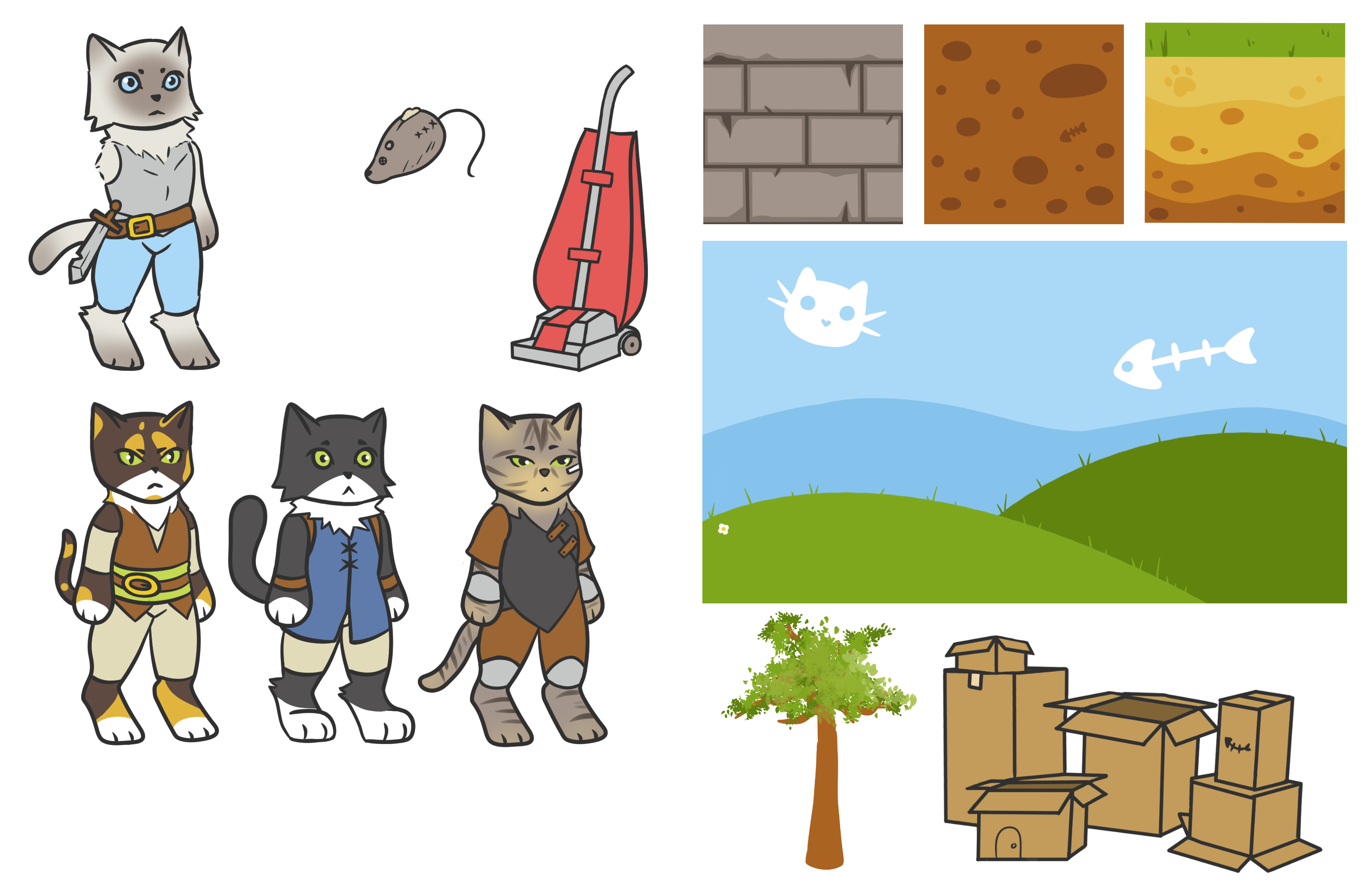 Poe's Adevnture sprites